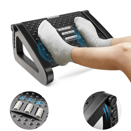 repose pieds bureau ergonomique massage